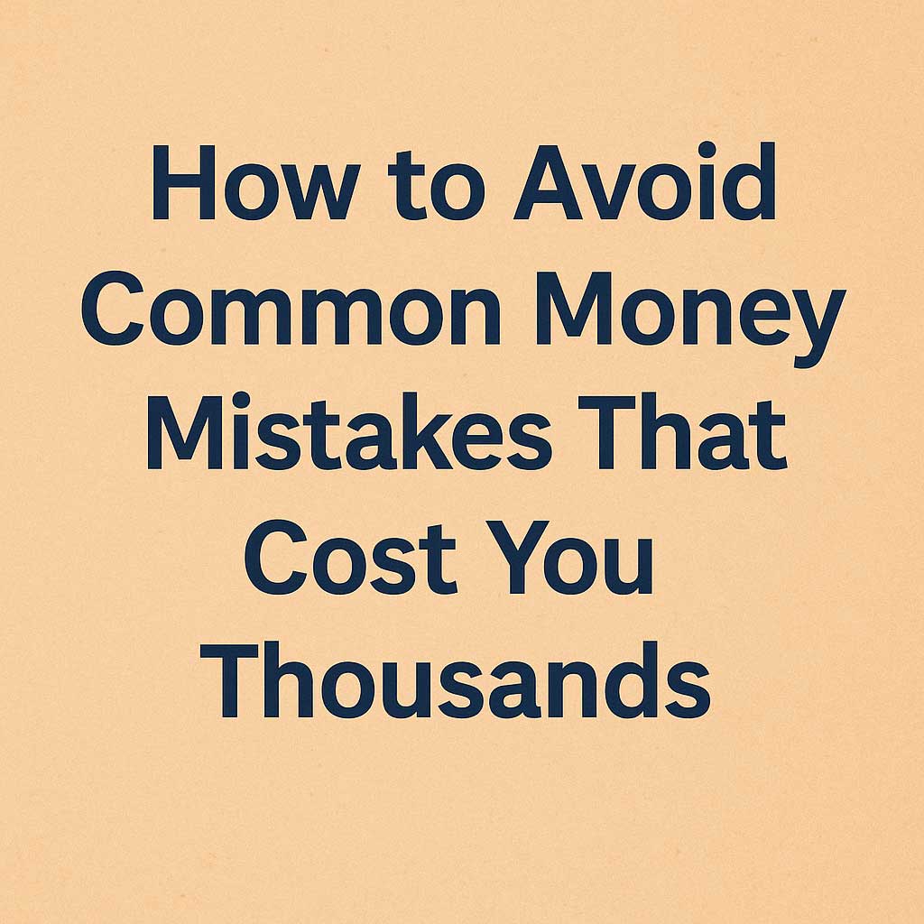 How to Avoid Common Money Mistakes That Cost You Thousands